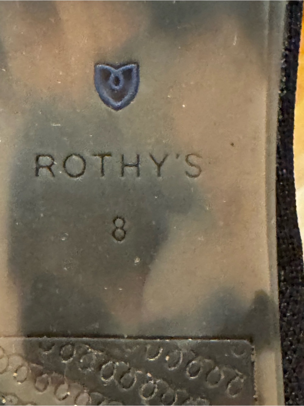 Rothy's Square Mary Jane Flats, Sz 8 - Picture 6 of 7